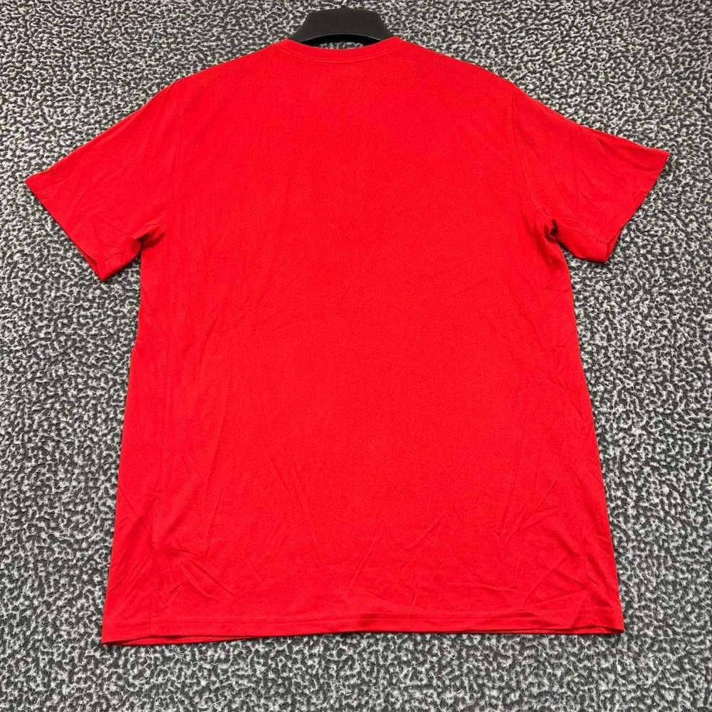 Nike Dri-Fit Shirt Men Large Washington Nationals Short Sleeve‎ Crew Neck New L